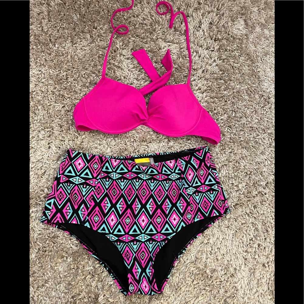 High waisted Swim Suit
